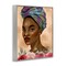 Stupell Industries Exhilarating Beauty Female Portrait Framed Giclee By Marcus Prime